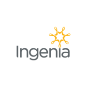 Logo of Ingenia Communities (INA).