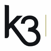 Logo of K3 Business Technology (KBT).
