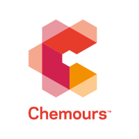 Logo of Chemours (CC).