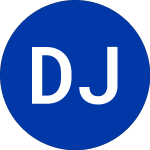Logo of Dow Jones (DJ).