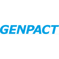 Logo of Genpact (G).