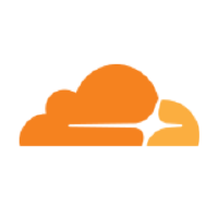 Logo of Cloudflare (NET).
