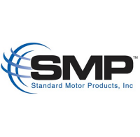 Logo of Standard Motor Products (SMP).
