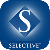 Logo of Selective Insurance (SIGI).