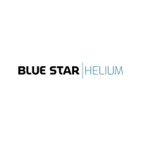 Logo of Blue Star Helium (BNL).