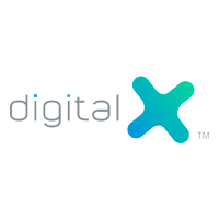 Logo of Digital X (DCC).