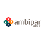 Logo of Ambipar Participacoes e ... ON