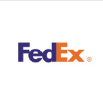 Logo of Fedex (FDXB34).