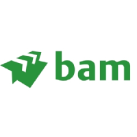 Logo of Royal BAM Group NV (BAMNB).