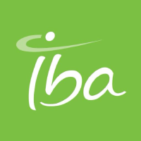 Logo of Ion Beam Applications (IBAB).