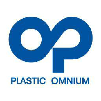 Logo of Compagnie Plastic Omnium (POM).