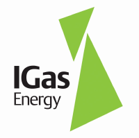 Logo of Igas Energy (IGAS).