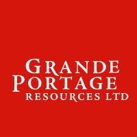 Logo of Grande Portage Resources (QB) (GPTRF).