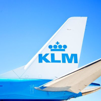Logo of KLM Royal Dutch Airlines (CE) (KLMR).