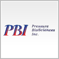 Logo of Pressure Biosciences (QB) (PBIO).