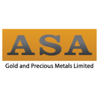 Logo of ASA Gold and Precious Me... (ASA).
