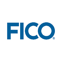 Logo of Fair Isaac (FICO).