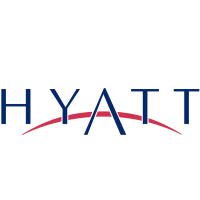 Logo of Hyatt Hotels (H).