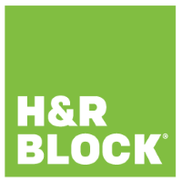 Logo of H and R Block (HRB).