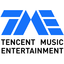 Logo of Tencent Music Entertainm... (TME).