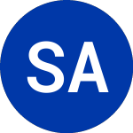 Logo of Sports Authority (TSA).