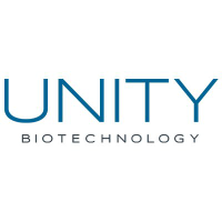 Logo of UNITY Biotechnology (UBX).