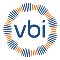 Logo of VBI Vaccines (VBIV).