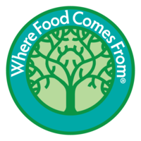Logo of Where Food Comes From (WFCF).