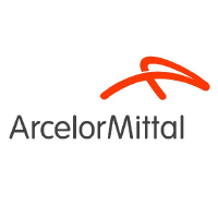 Logo of ArcelorMittal (ARRJ).