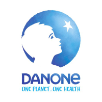 Logo of Danone (BSN).