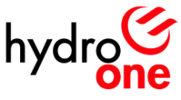 Logo of Hydro One (H).