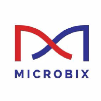 Logo of Microbix Biosystems (MBX).