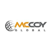 Logo of McCoy Global (MCB).