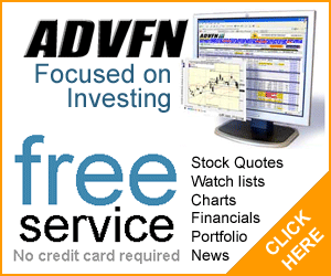  Register for access to ADVFN's full range of products and services 